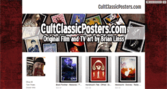 Desktop Screenshot of cultclassicposters.com